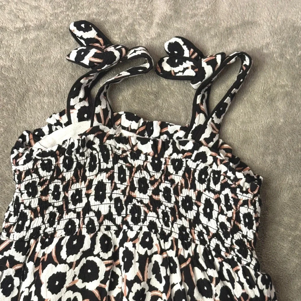 Diane von Furstenberg for Target Floral Smocked Dress Toddler 2T Girls Bow